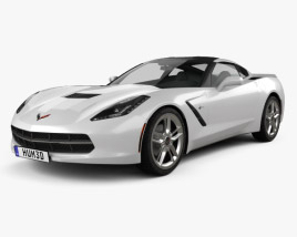 Chevrolet Corvette Stingray (C7) Coupe 2017 3D-Modell
