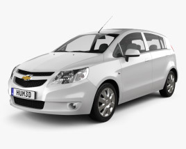 Chevrolet Sail hatchback 2014 3D model
