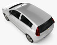 Chevrolet Sail ハッチバック 2012 3Dモデル top view