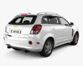 Chevrolet Captiva (Brazil) 2011 3d model back view