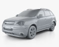 Chevrolet Captiva (Brasile) 2012 Modello 3D clay render