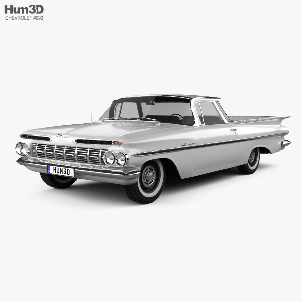 Chevrolet El Camino 1959 3D model