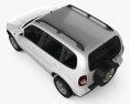 Chevrolet Niva 2022 3d model top view