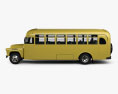 Chevrolet 6700 Autobús Escolar 1955 Modelo 3D vista lateral