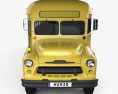 Chevrolet 6700 Schulbus 1955 3D-Modell Vorderansicht