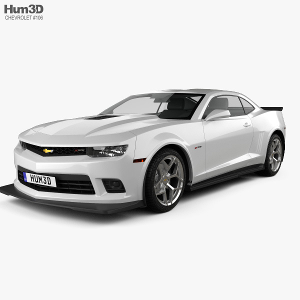 Chevrolet Camaro Z28 cupé 2016 Modelo 3D