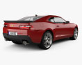 Chevrolet Camaro SS coupe 2016 3d model back view