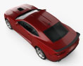 Chevrolet Camaro SS coupe 2016 3d model top view