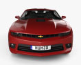 Chevrolet Camaro SS coupe 2016 3d model front view