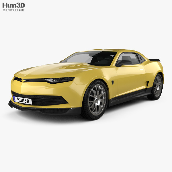 Chevrolet Camaro Bumblebee 2014 Modelo 3D