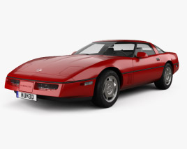 Chevrolet Corvette (C4) coupe 1996 3D model