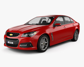 3D model of Chevrolet SS 2016