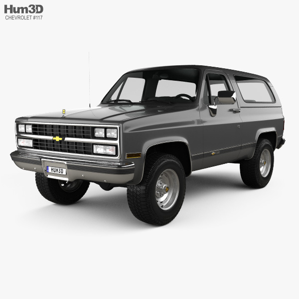 Chevrolet Blazer (K5) 1991 3D model