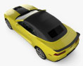 Chevrolet Camaro ZL1 敞篷车 2014 3D模型 顶视图