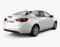 Chevrolet Cruze (CN) 2016 3d model back view