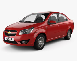 3D model of Chevrolet Lova (T250) 2014