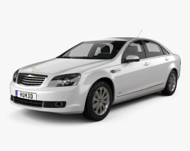 3D model of Chevrolet Caprice 2014