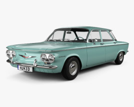 Chevrolet Corvair 세단 1960 3D 모델 