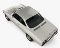 Chevrolet Corvair 1965 3D-Modell Draufsicht