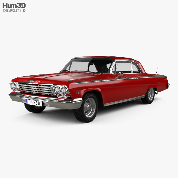 Chevrolet Impala SS 409 1962 3D model