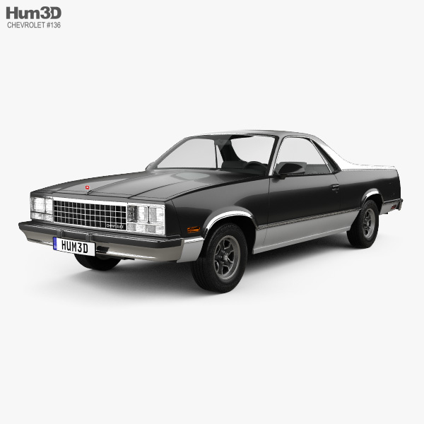 Chevrolet El Camino 1982 3D model