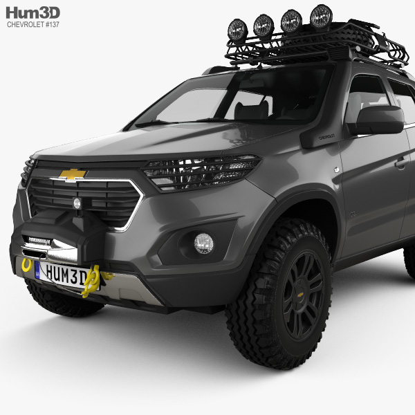 Chevrolet niva 3d model