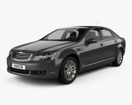 3D model of Chevrolet Caprice Royale 2017