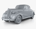 Chevrolet Master DeLuxe (GA) 1937 3D 모델  clay render