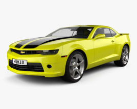 Chevrolet Camaro RS coupe 2017 3D model