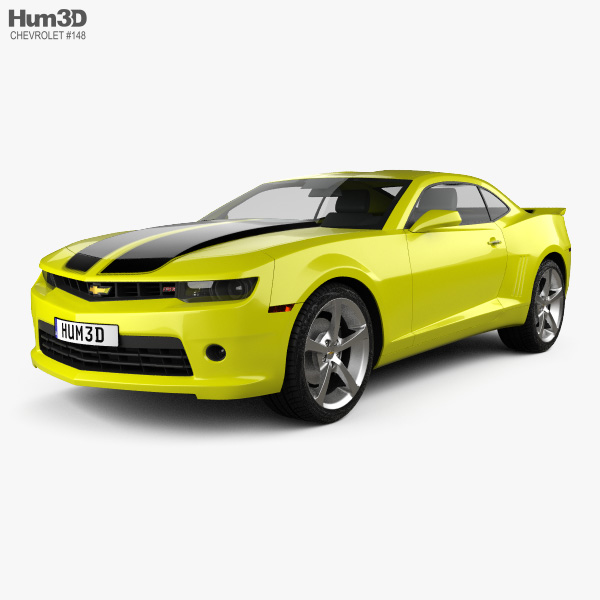 Chevrolet Camaro RS cupé 2017 Modelo 3D
