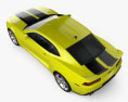 Chevrolet Camaro RS coupe 2017 3d model top view
