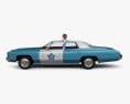 Chevrolet Impala Поліція 1972 3D модель side view