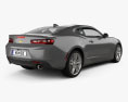 Chevrolet Camaro RS coupe 2019 3d model back view