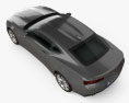 Chevrolet Camaro RS coupe 2019 3d model top view