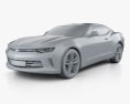 Chevrolet Camaro RS coupe 2019 3d model clay render