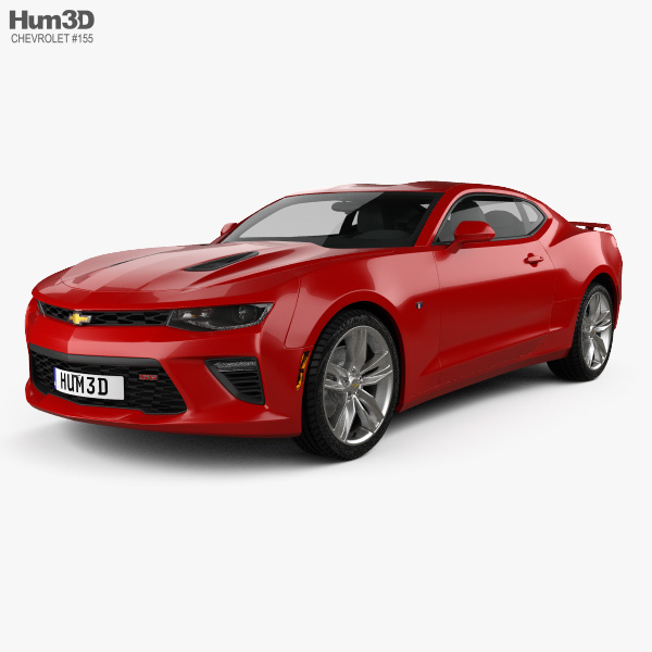 Chevrolet Camaro SS cupé 2019 Modelo 3D