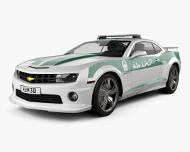 Chevrolet Camaro 경찰 Dubai 2016 3D 모델 