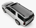 Chevrolet Suburban LTZ 2017 3d model top view