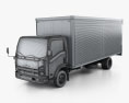 Chevrolet NQR 75L 箱型トラック 2011 3Dモデル wire render