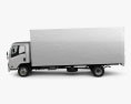 Chevrolet NQR 75L Box Truck 2016 Modello 3D vista laterale