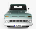 Chevrolet C10 (K10) 1963 3d model front view