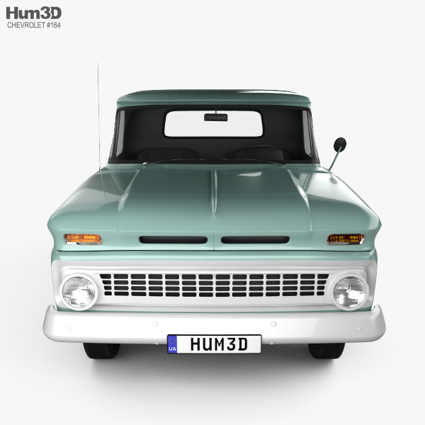 Chevrolet C10 (K10) 1963 3D model - Vehicles on Hum3D