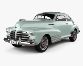 Chevrolet Fleetline 2-door Aero sedan 1948 3D model