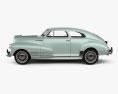 Chevrolet Fleetline 2 portes Aero sedan 1948 Modèle 3d vue de côté
