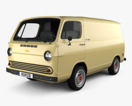 Chevrolet G10 Chevy Van 1964 3D model