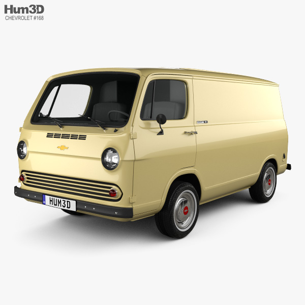 Chevrolet G10 Chevy Van 1964 3D model