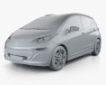 Chevrolet Bolt EV 2020 3d model clay render