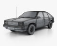 Chevrolet Citation 1980 3D-Modell wire render