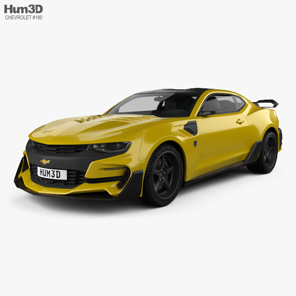 Chevrolet Camaro Bumblebee 2018 3D 모델 