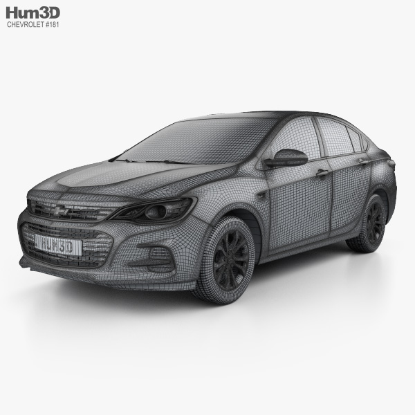 Chevrolet Cavalier 2019 3D model - Vehicles on Hum3D